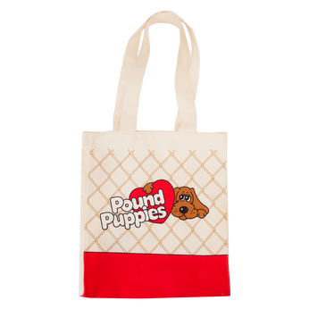 Pound Puppies 40th Anniversary Canvas Tote Bag, Image 1