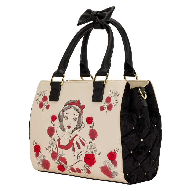 Snow Exclusive White Roses Tote Crossbody Bag, , hi-res view 3