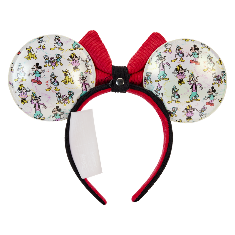 Disney100 Mickey & Friends Classic All-Over Print Iridescent Mini Backpack With Ear Headband, , hi-res view 11