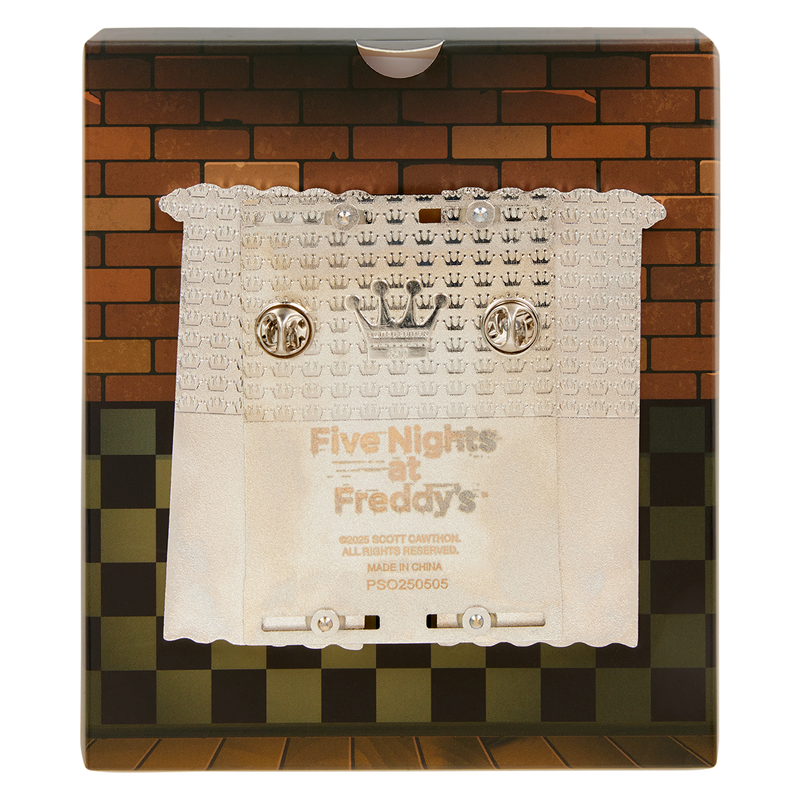 NYCC Limited Edition Five Nights At Freddy's Foxy 3" Collector Box Sliding Pin, , hi-res view 3