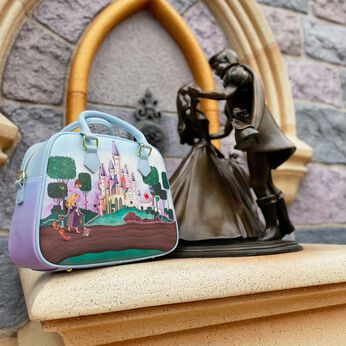 Sleeping Beauty Castle Crossbody Bag, Image 2