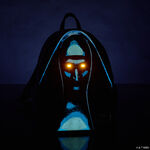 The Nun Cosplay Light Up Glow Mini Backpack, , hi-res view 3