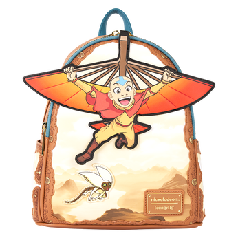 Avatar: The Last Airbender Aang Glider Staff Mini Backpack, Image 1