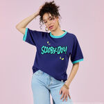 Scooby-Doo™ & Shaggy Glow Unisex Ringer Tee LFlifestyle2 view 3