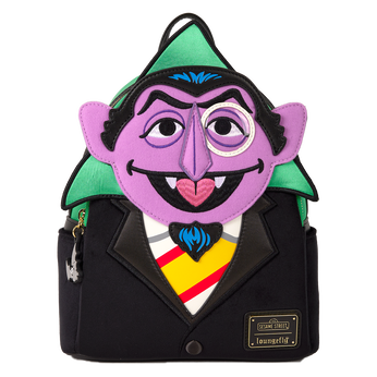 Sesame Street Exclusive Count Von Count Cosplay Mini Backpack, Image 1