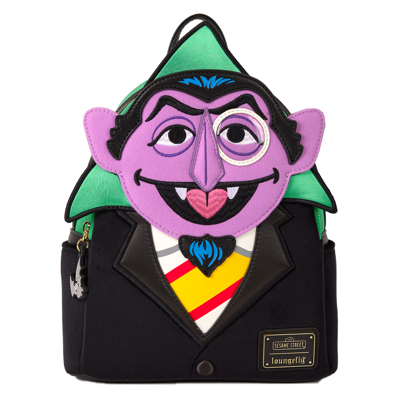 Sesame Street Exclusive Count Von Count Cosplay Mini Backpack, , hi-res view 1