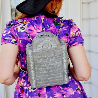 Stitch Shoppe Hocus Pocus Emily Binx Glow Convertible Mini Backpack & Crossbody Bag, Image 2
