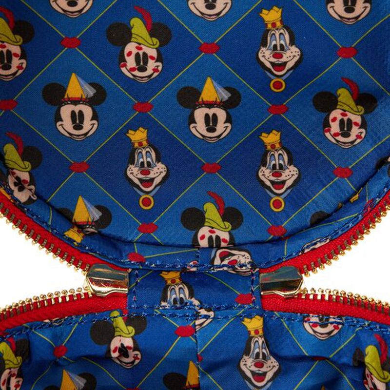Brave Little Tailor Mickey and Minnie Mouse Carousel Crossbody Bag, , hi-res image number 7