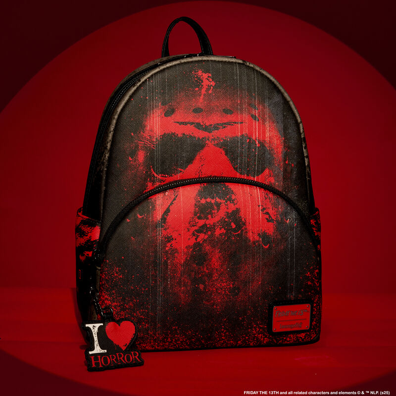 I Heart Horror Friday The 13th Mini Backpack, , hi-res view 2