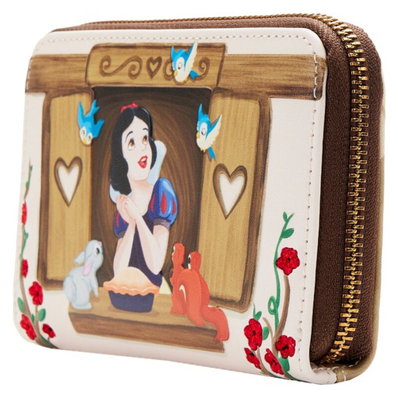 Exclusive - Snow White Window Scene Zip Around Wallet, , hi-res view 3