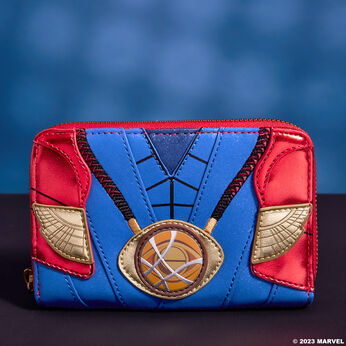 Marvel Metallic Doctor Strange Cosplay Zip Around Wallet, Image 2