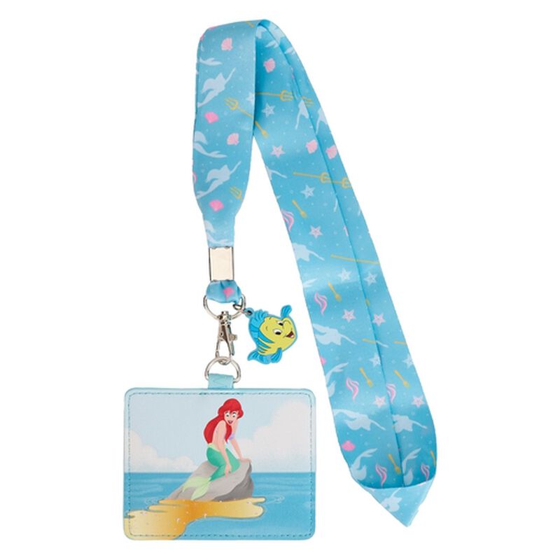 The Little Mermaid Triton's Gift Lanyard with Card Holder, , hi-res view 1