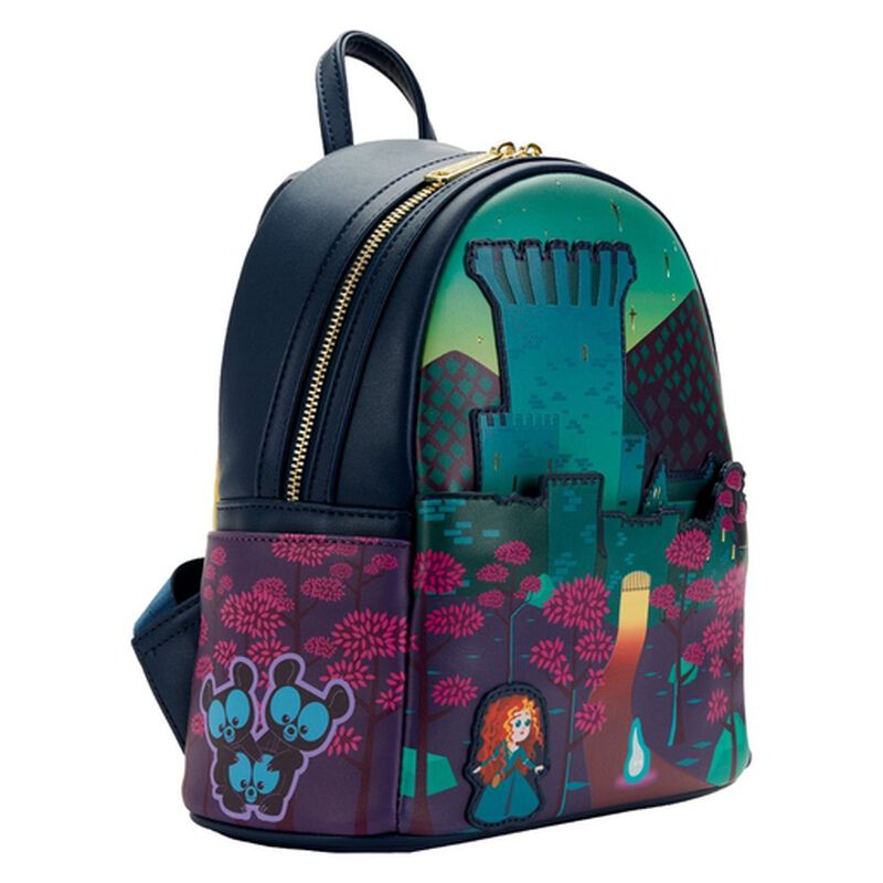 Brave Princess Merida Castle Mini Backpack, , hi-res image number 4