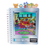 Nickelodeon Retro TV Triple Lenticular Stationery Spiral Tab Journal, , hi-res view 1