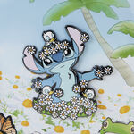 Stitch Springtime Daisy 3" Collector Box Pin, , hi-res view 7
