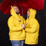 Winnie the Pooh Rainy Day Cosplay Puffer Unisex Hoodie, , hi-res view 2