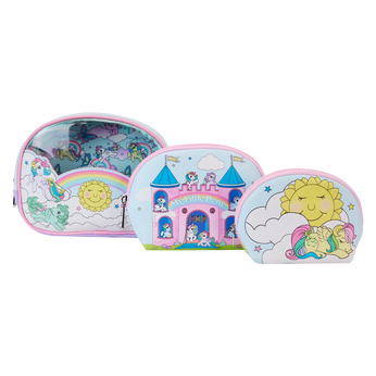 My Little Pony Sky Scene 3-Piece Cosmetic Bag Set, Image 1