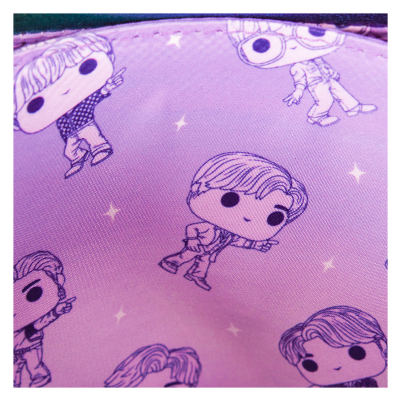 Funko Pop! By Loungefly BTS Iridescent Quilted Crossbody Bag, , hi-res view 10
