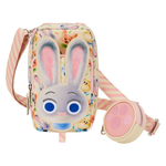 Zootropolis 2 Judy Hopps Cotton Candy Cosplay Cell Phone Crossbody Bag With Coin Bag image