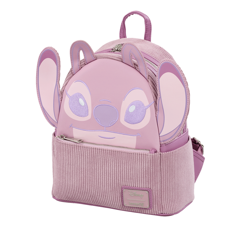 Angel Minimal Corduroy Mini Backpack, , hi-res view 2