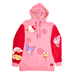Sanrio Hello Kitty & Friends Color Block Unisex Hoodie, , hi-res view 4