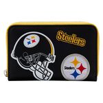NFL Pittsburgh Steelers Patches Zip Around Wallet, , hi-res image number 1