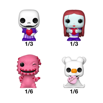 Mystery Bitty Pop! The Nightmare Before Christmas (Valentine&rsquo;s Day), Image 2