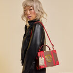 Harry Potter Hogwarts Express Luggage Trunk Crossbody Bag LFlifestyle1 view 2