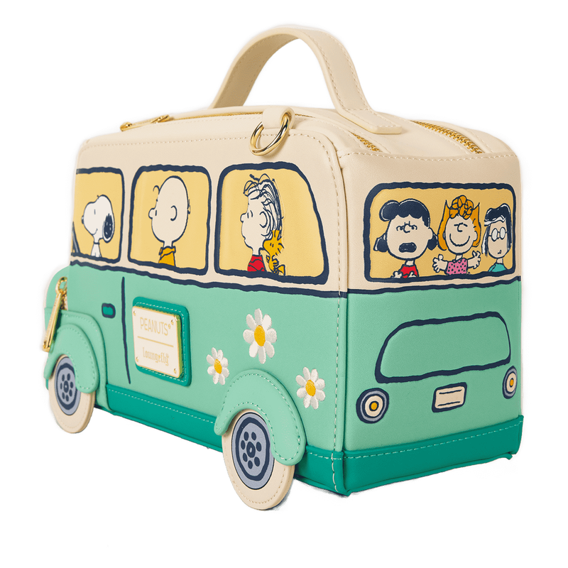 Peanuts Gang Road Trip Bus Light Up Figural Crossbody Bag, , hi-res view 4