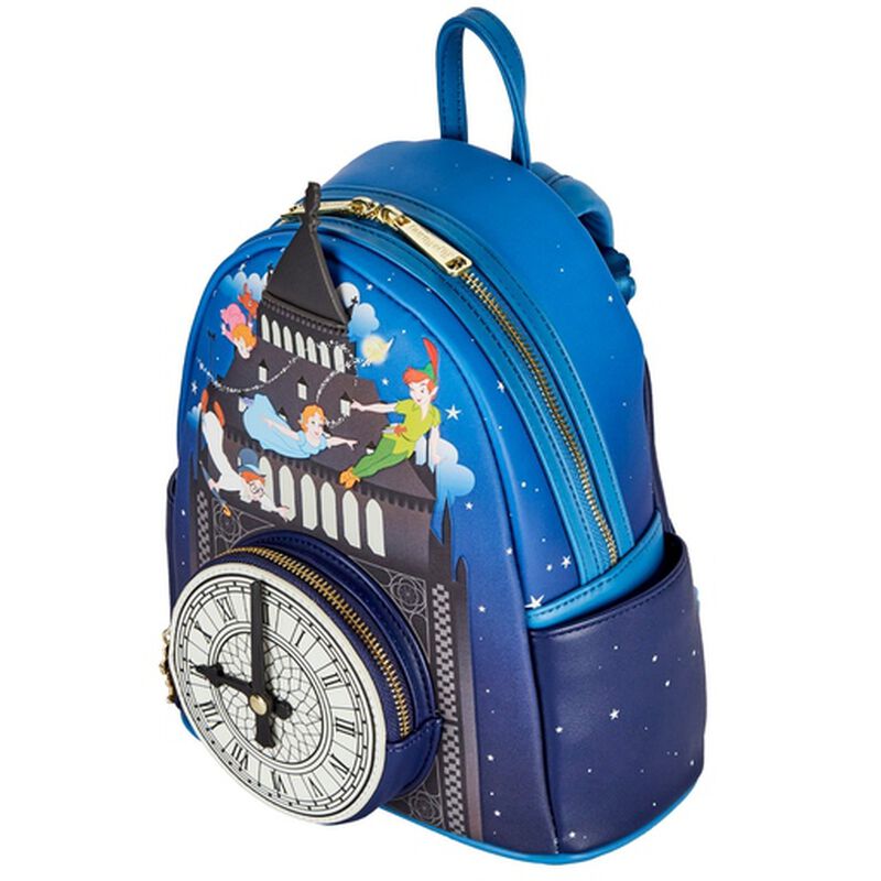 Peter Pan Clock Glow in the Dark Mini Backpack, , hi-res view 4