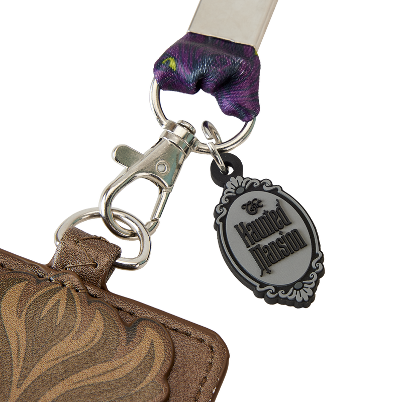 Haunted Mansion Stretching Room Portraits Lanyard With Card Holder, , hi-res view 5