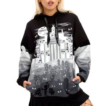 The Haunted Mansion Graveyard Glow Unisex Hoodie, Image 1