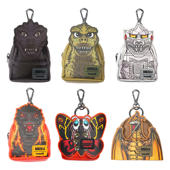 Godzilla Mystery Box Mini Backpack Bag Charm, , hi-res view 1