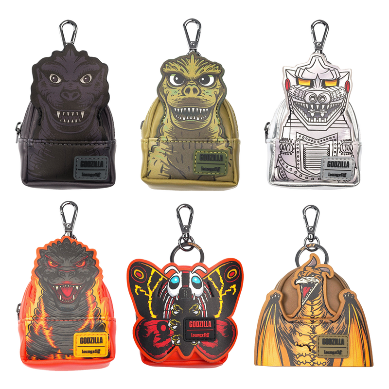 Godzilla Mystery Box Mini Backpack Bag Charm, , hi-res view 1