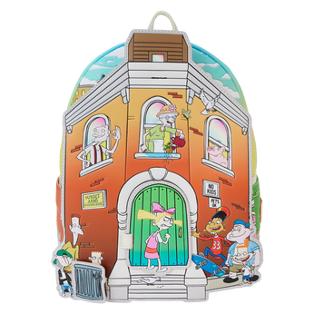 Hey Arnold! Sunset Arms Boarding House Mini Backpack, Image 1