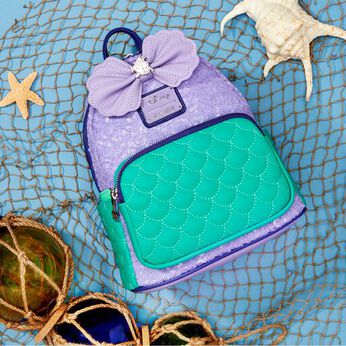 The Little Mermaid Exclusive Ariel Sequin Series Cosplay Mini Backpack, , hi-res view 2