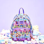Lisa Frank Exclusive Halloween Sticker All-Over Print Mini Backpack, , hi-res view 2