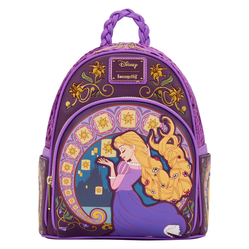 Tangled Rapunzel Exclusive Lanterns Quilted Mini Backpack, , hi-res view 1