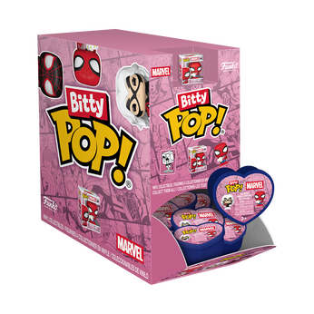 Mystery Bitty Pop! Spider-Man (Valentine&rsquo;s Day), Image 1