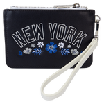 MLB New York Yankees Floral Card Holder Wristlet Clutch, , hi-res view 1