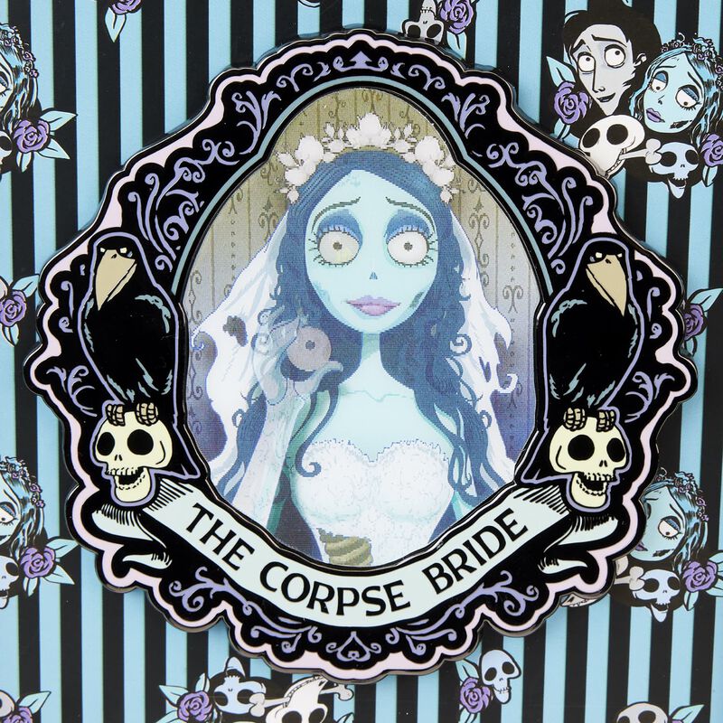 Corpse Bride Emily Lenticular 3" Collector Box Pin, , hi-res view 5