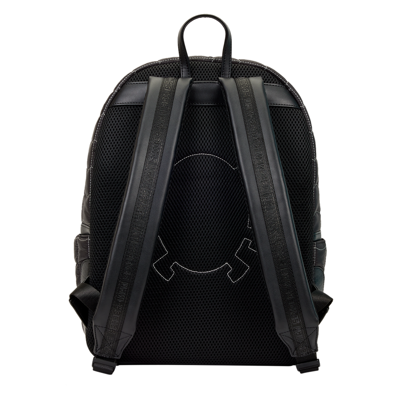 Spider-Man Black & White Suit Cosplay Quilted Full-Size Backpack, , hi-res view 5