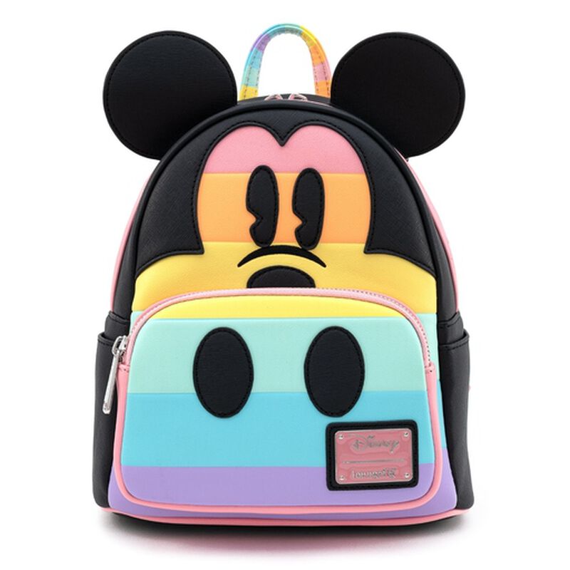 Disney Mickey Mouse Pastel Rainbow Cosplay Mini Backpack, , hi-res view 1