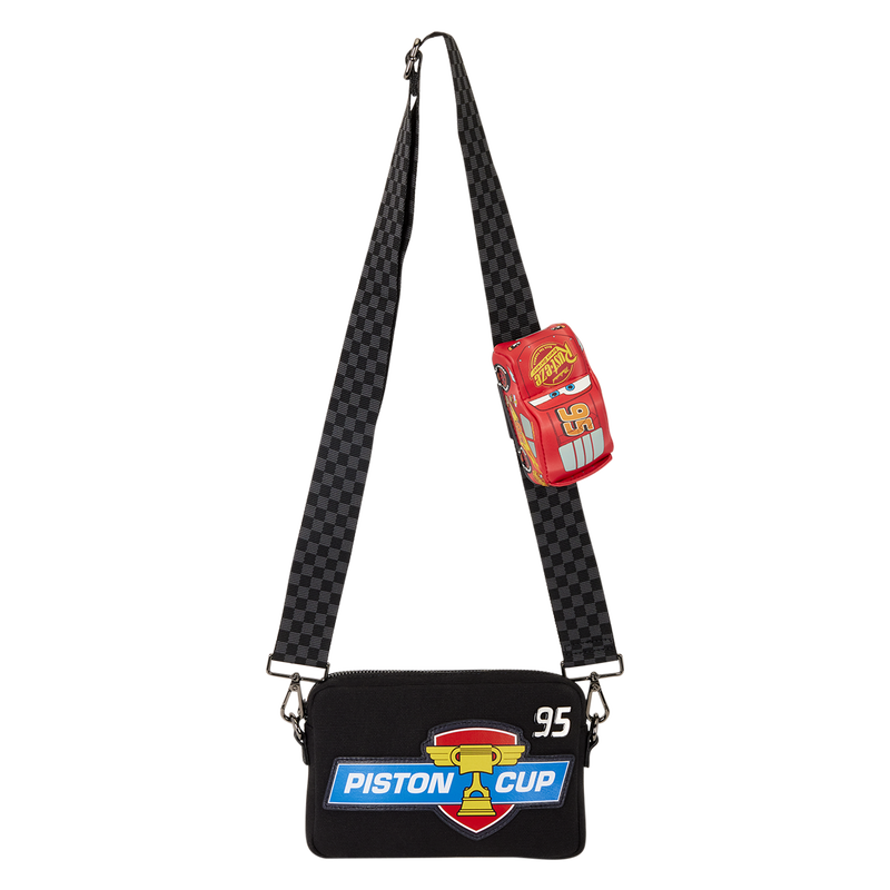 Cars 20th Anniversary Piston Cup Sling Crossbody Bag with Coin Bag, , hi-res view 5