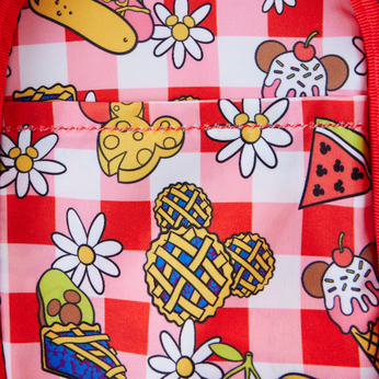Mickey & Friends Picnic Blanket Stationery Mini Backpack Pencil Case, Image 2