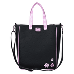 Minnie Mouse Floral Rock The Dots Tote Crossbody Bag With Coin Bag, , hi-res view 6