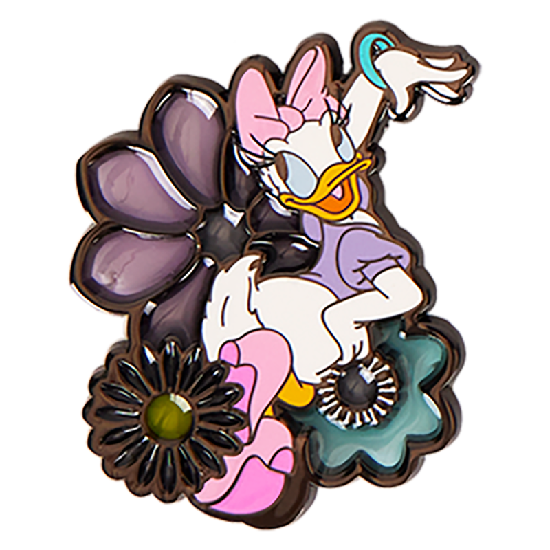 Daisy Duck 85th Anniversary Mystery Box Pin, , hi-res view 3