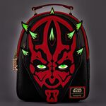 NYCC 2021 Virtual Con Exclusive - Star Wars Darth Maul Glow in the Dark Cosplay Mini Backpack, , hi-res view 2