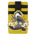 Harry Potter Hufflepuff House Floral Tattoo Card Holder, , hi-res view 1