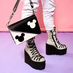 Mickey Mouse Y2K Yin and Yang Crossbody Bag, , hi-res view 2
